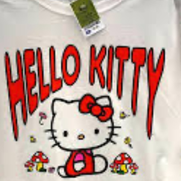 Hello Kitty T-Shirt Y2K retro 90’s - Picture 2 of 11